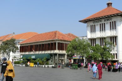 インドネシア・ジャカルタ「ファタヒラ広場」